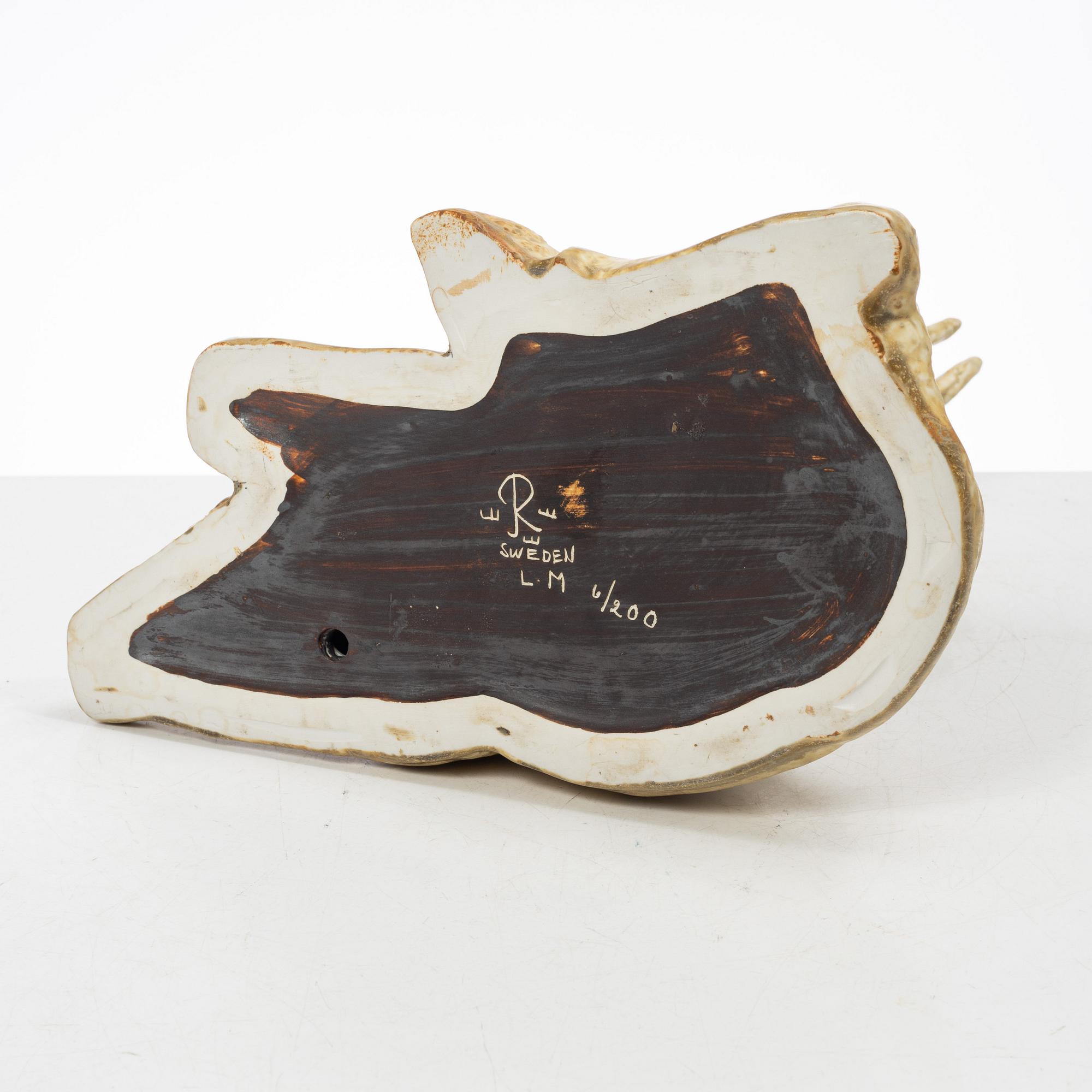 Lillemor Mannerheim, a stoneware figurine, Rörstrand 1960s.