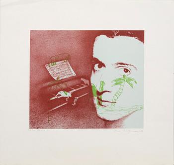 Ola Billgren, lithograph signed and dated 78.
