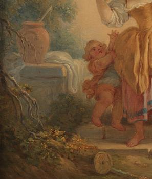 Jean Honoré Fragonard Hans efterföljd, ”La bergère”/”La vendangeuse”.