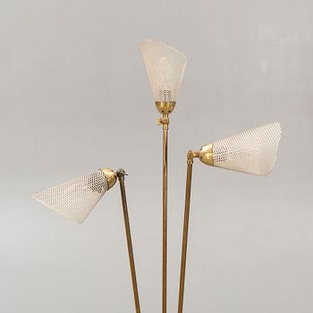 Floor lamp, 1950s, probably Italy.