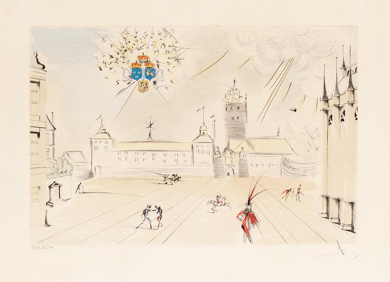 Salvador Dalí, "Stockholms slott".