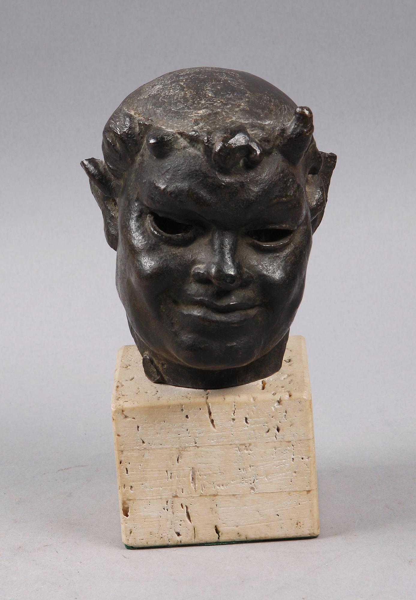 CONRAD CARLMAN, trol, skulptur, brons.