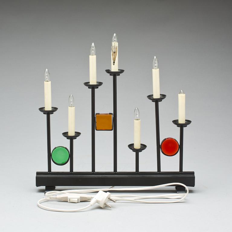 ADVENTSLJUSSTAKAR, 2 st, "Fantasi", Osram, 1960-tal.