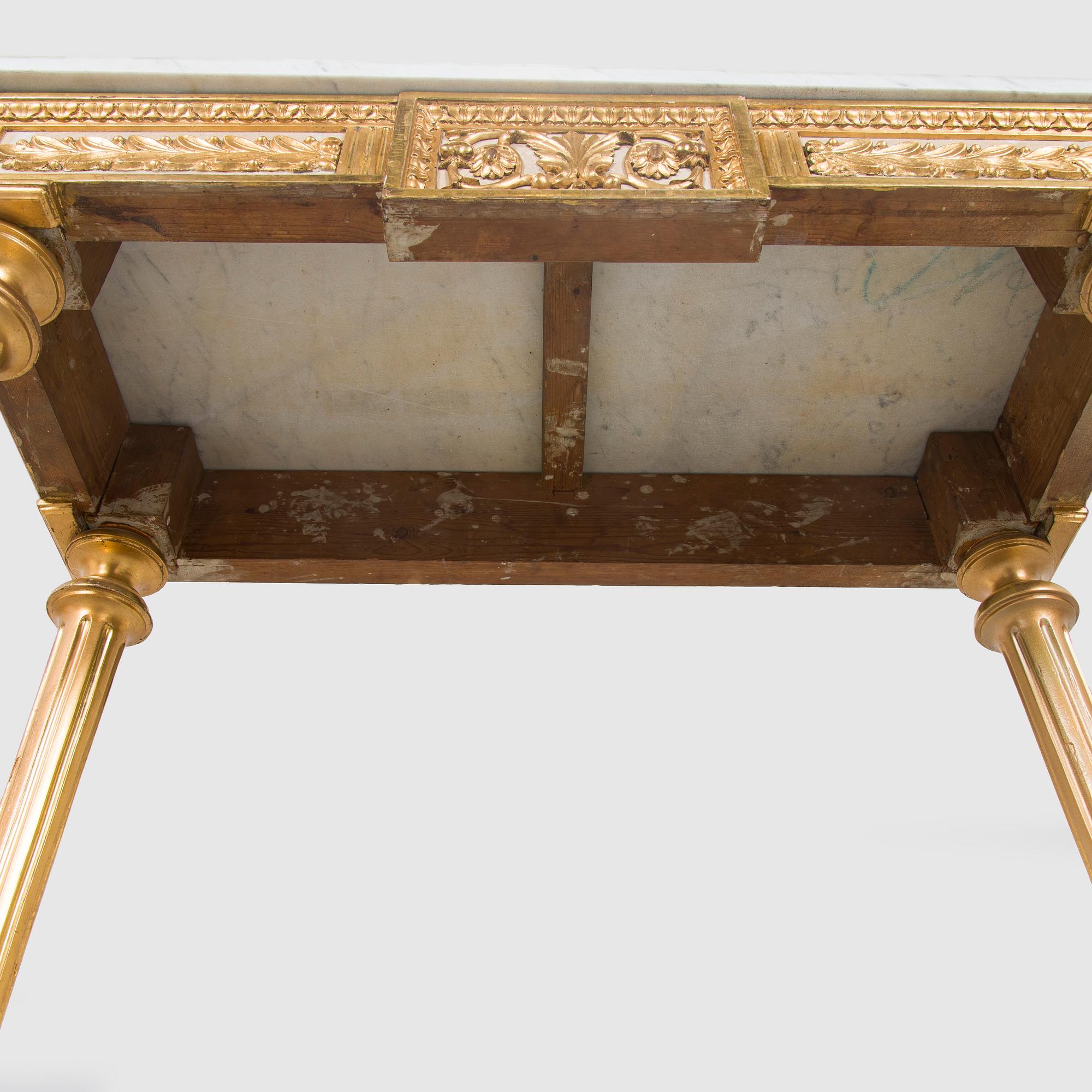 Konsolbord, sekelskiftet 1700/ 1800-tal.