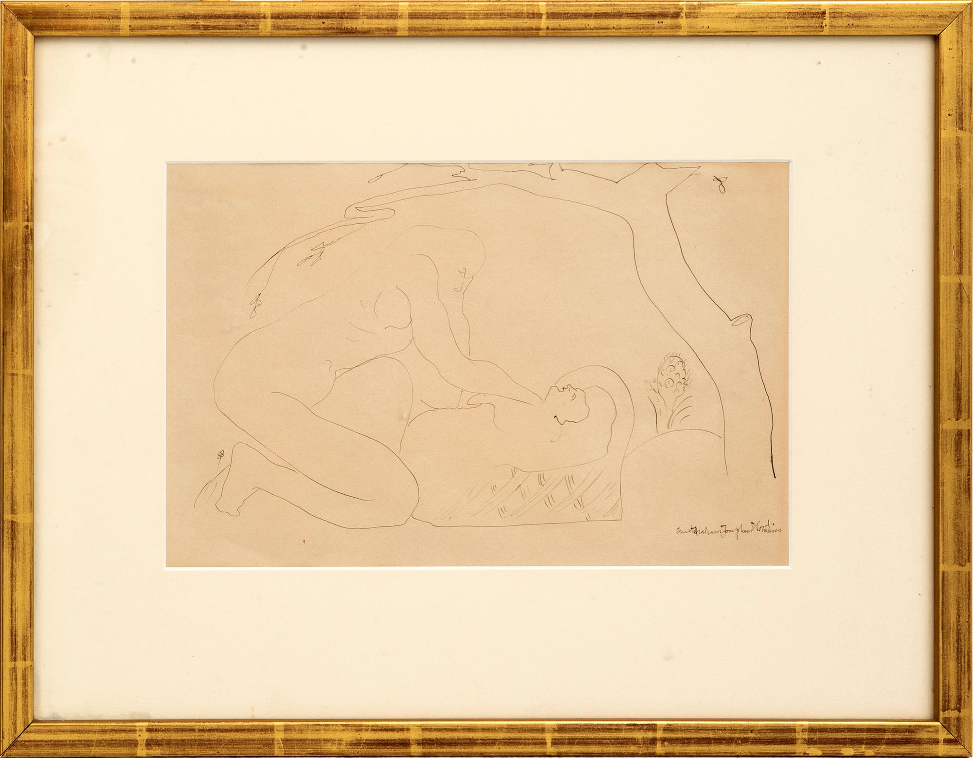 Ernst Josephson, Pictorial scene.