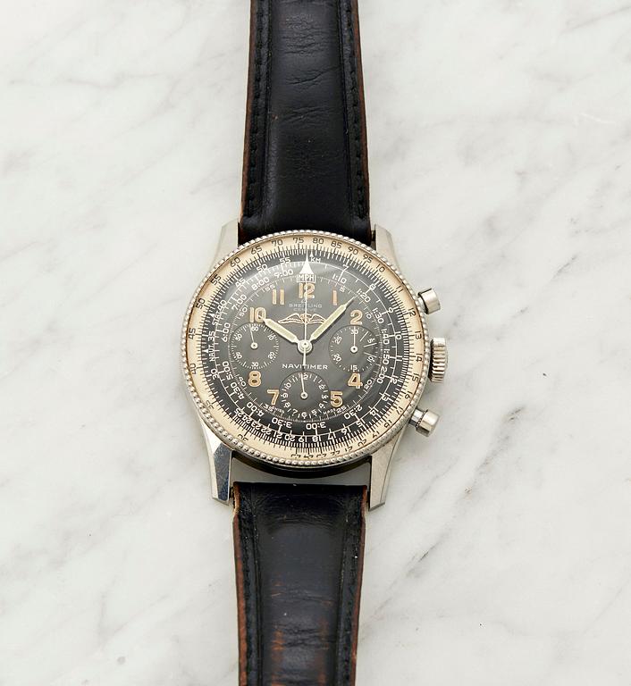 Breitling, Navitimer, kronograf, "AOPA, All Black Dial", ca 1956.