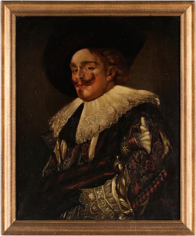 FRANS HALS, efter, olja på duk, 1900-talets början.