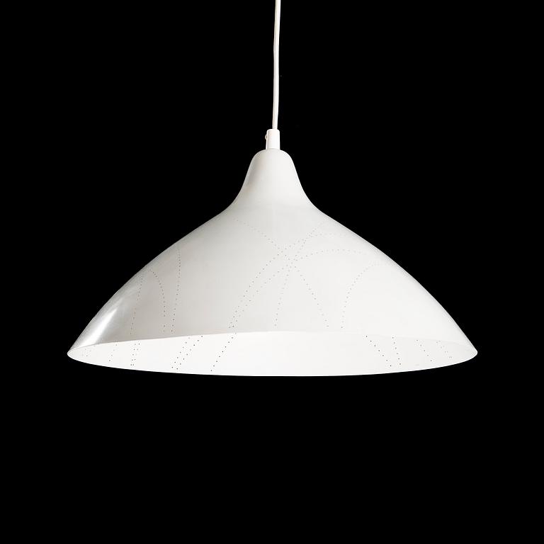 LISA JOHANSSON-PAPE, pendant lamp for Orno, Finland 1950s. Total height ca 90 cm.