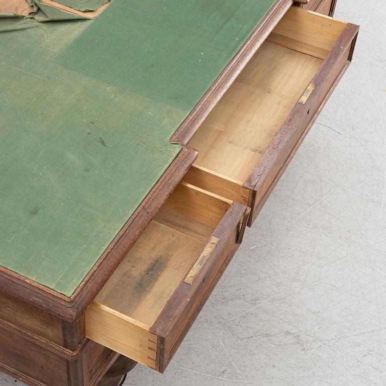 Emanuel Nobel's desk, Russia, late 19th Century.