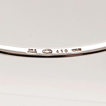 Vivianna Torun Bülow-Hübe, silver necklace with rock crystals designed for Georg Jensen.