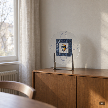Bertil Vallien, Sculpture, art glass. Kosta Boda, limited edition of 100. Signed and numbered.