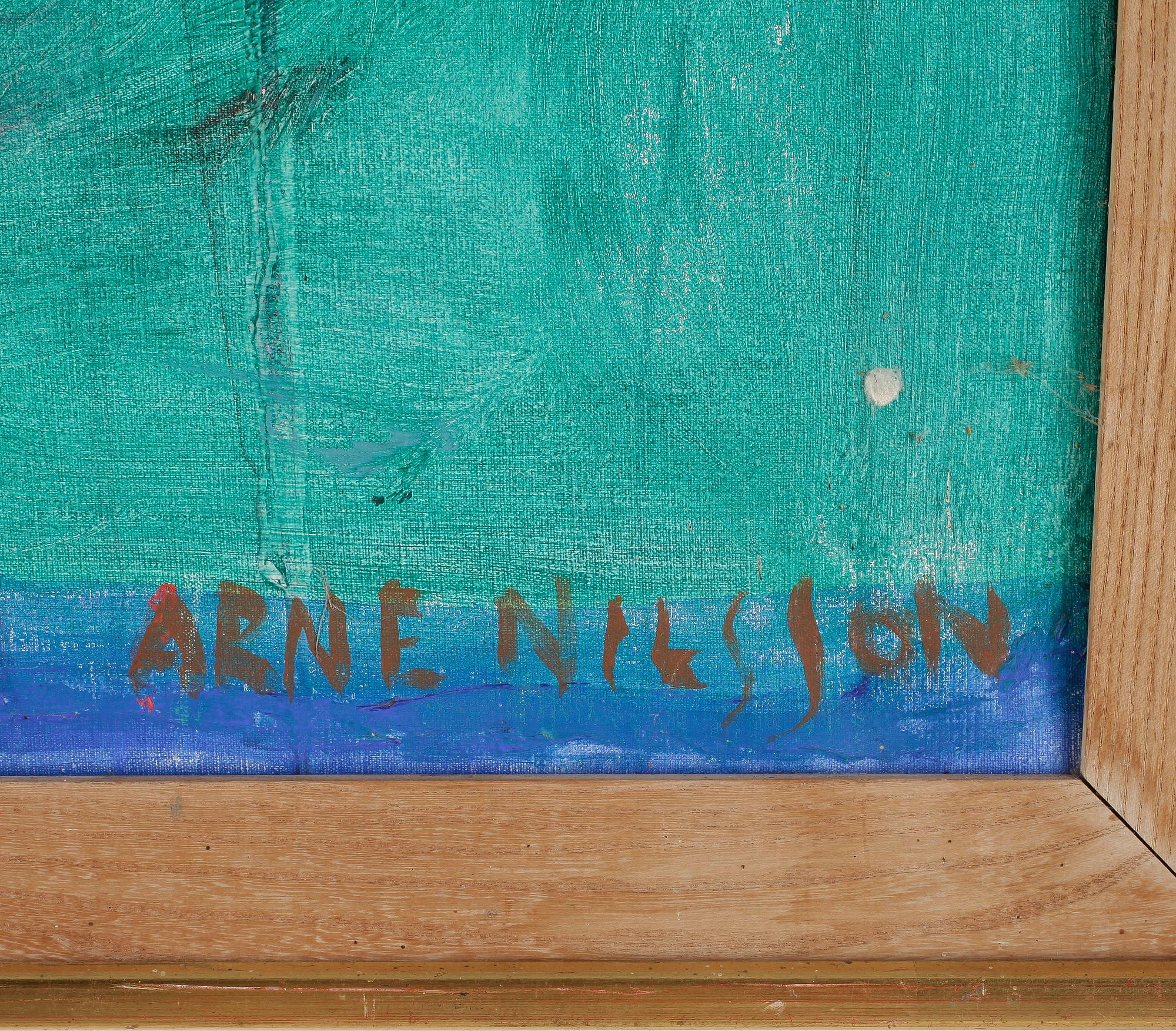 ARNE NILSSON, olja på duk, signerad.