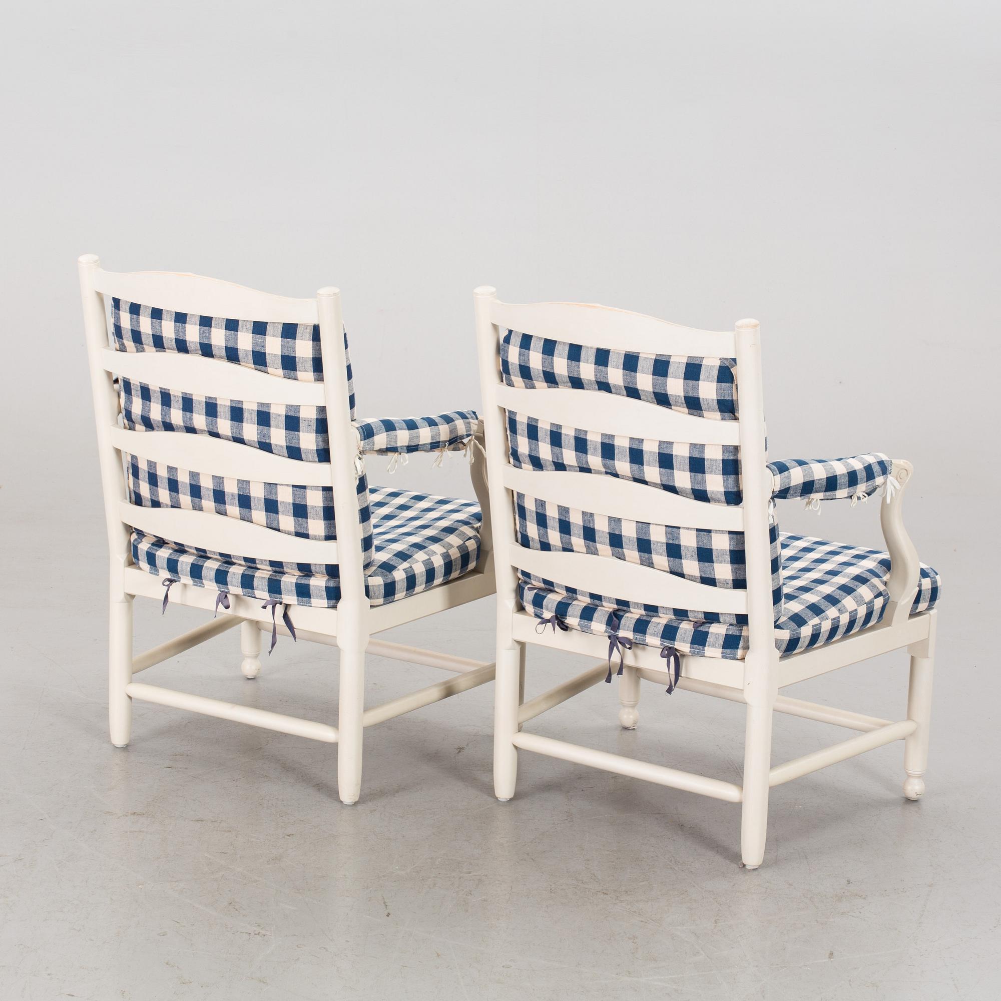 A pair of armchairs, "Medevi Brunn" IKEA, late 20th century,.