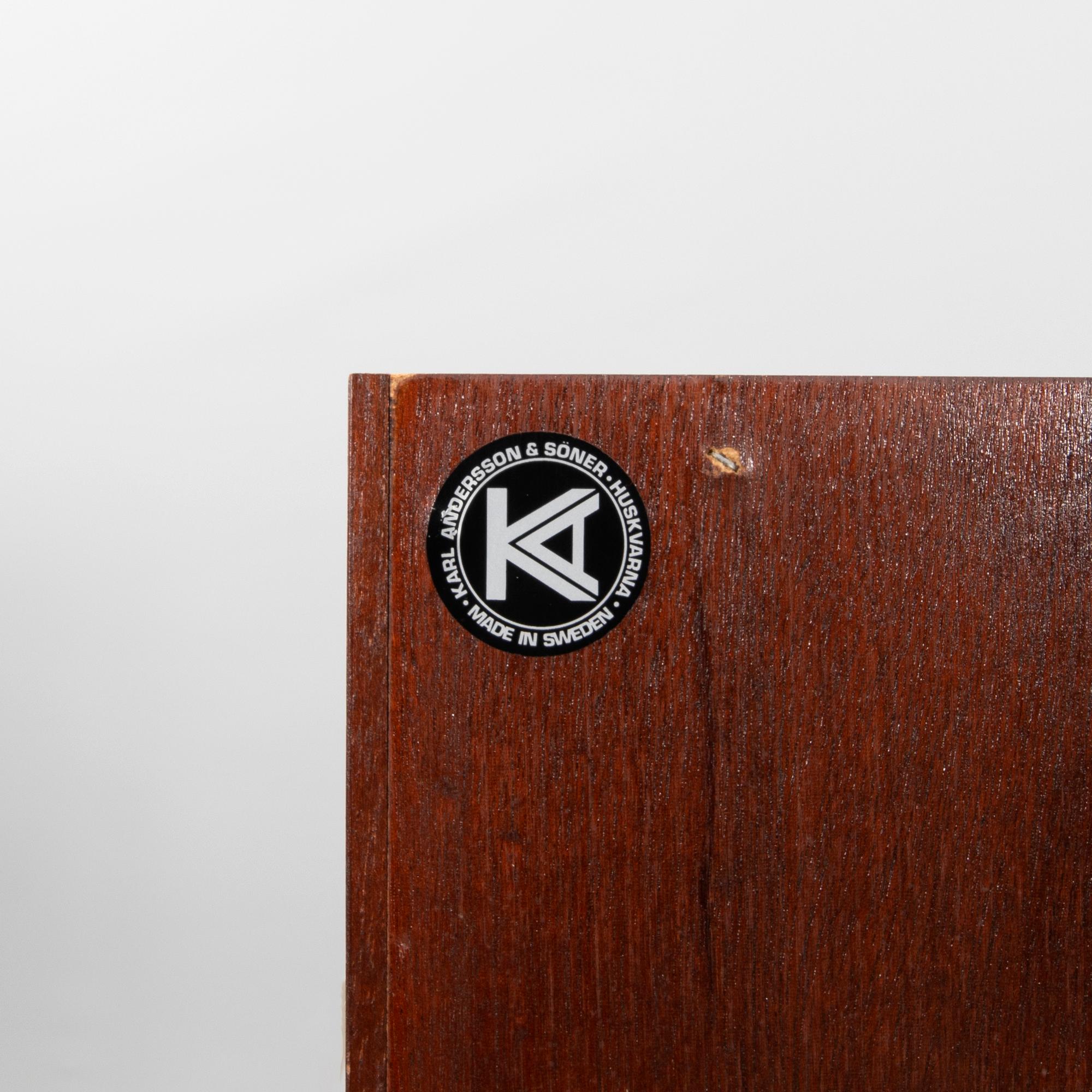 Göran Malmvall, display cabinet "KA72", Karl Andersson & Söner.