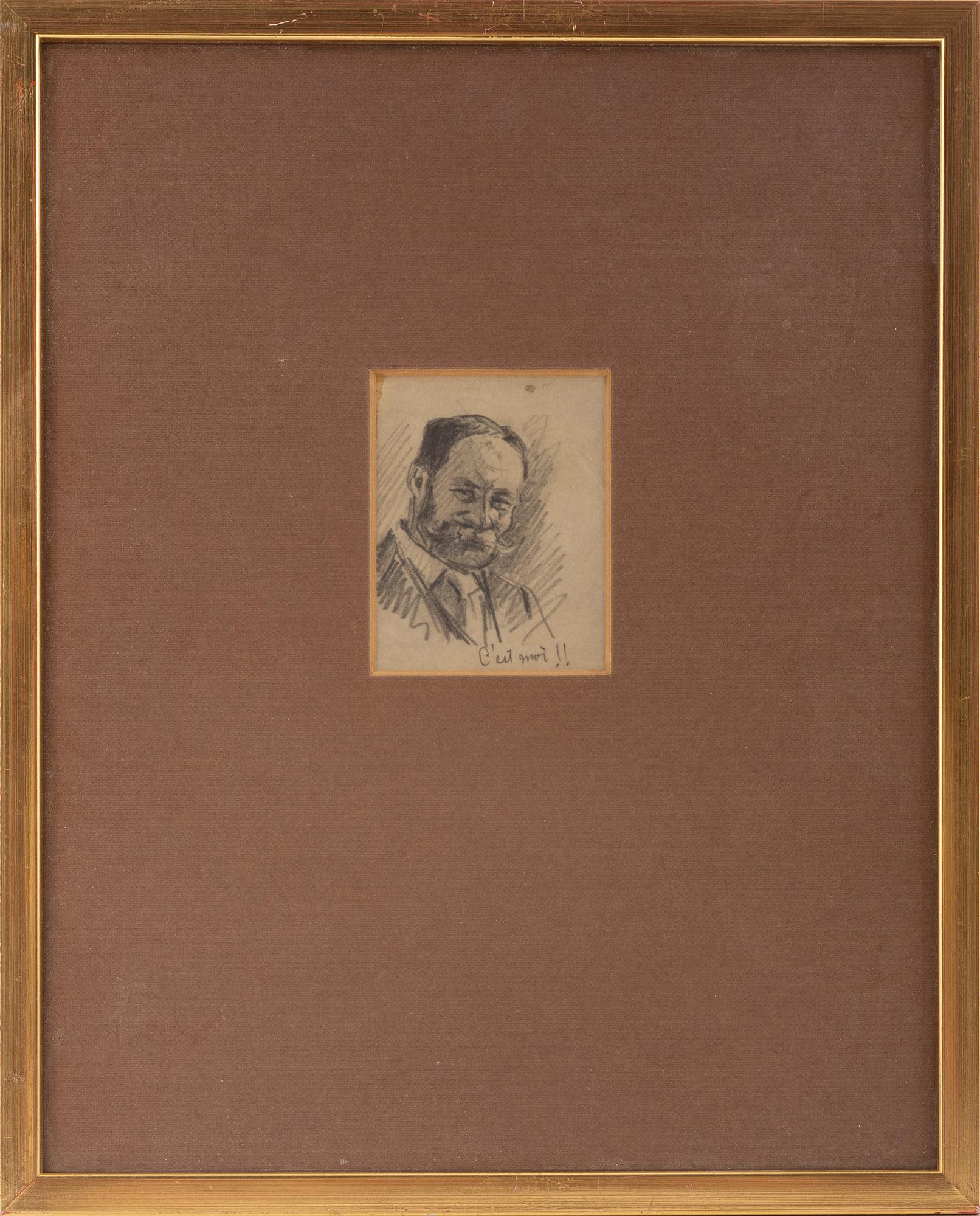 Nils Kreuger, teckning.