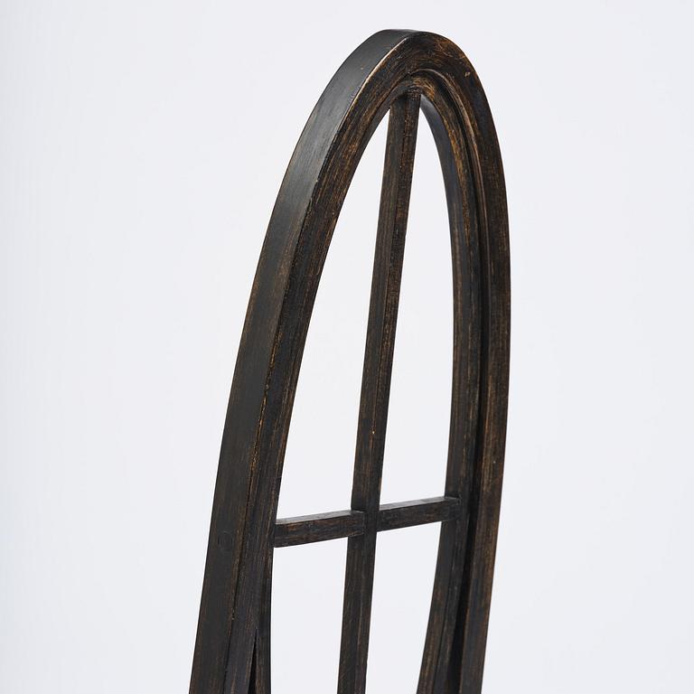 Carl Bergsten, stol, Gemla Leksaksfabrik, Diö, för Konst- och industriutställningen, Norrköping, 1906.