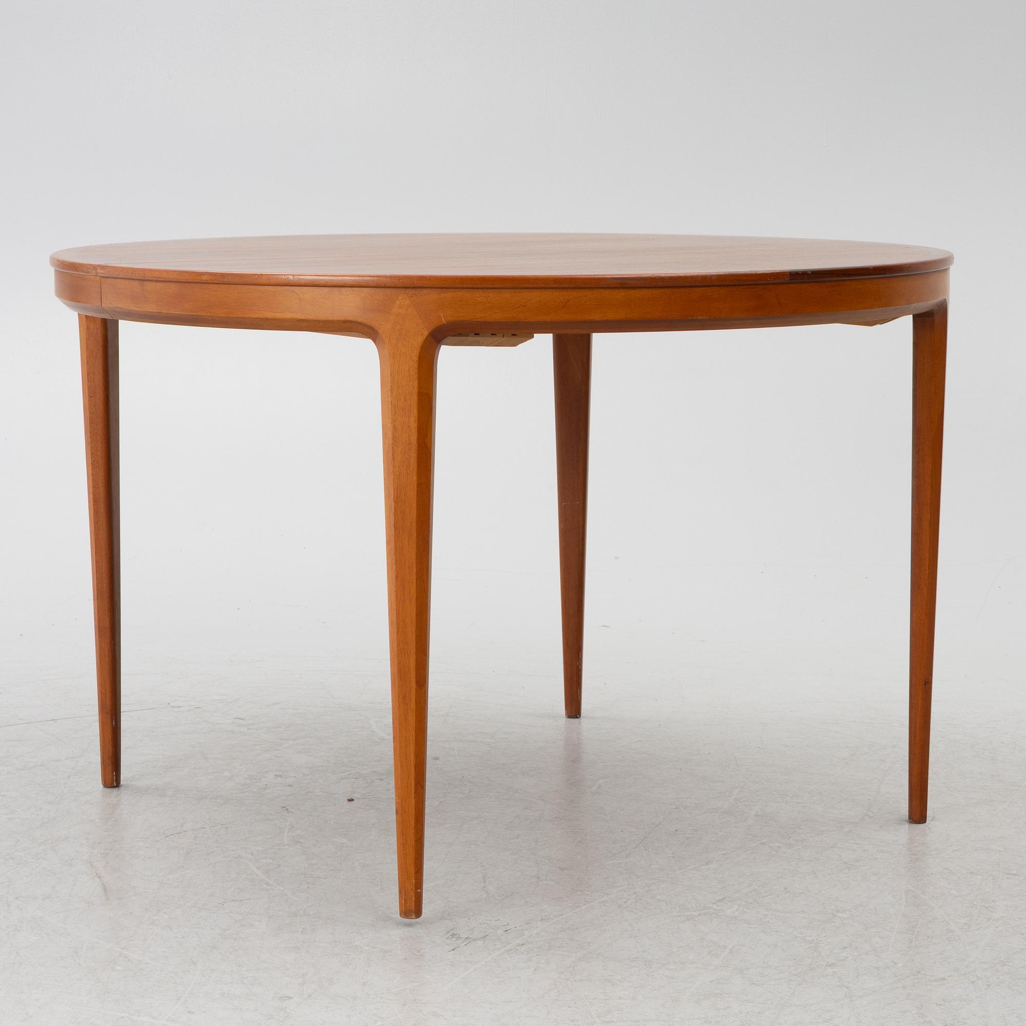 Bertil Fridhagen, matbord, "Diamant". Bodafors, 1960-tal.