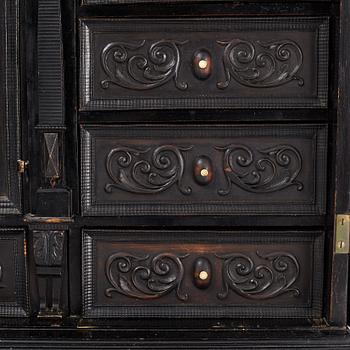 Kabinettskåp, Sydtyskland, Barock, omkring år 1700.