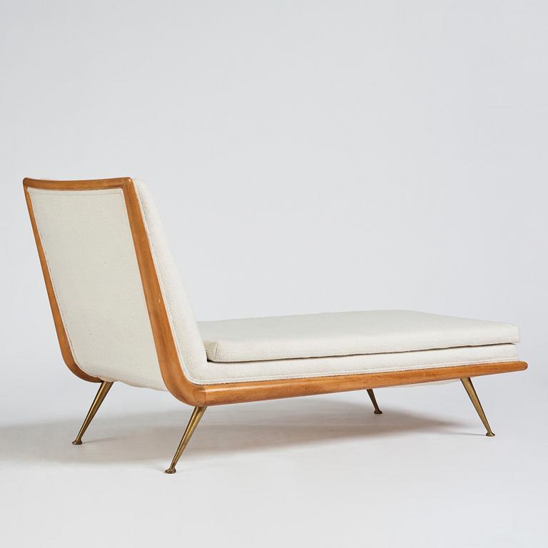 Terrence Harold (T.H.) Robsjohn-Gibbings, a "model 1729" chaise lounge, Widdicomb, USA, 1950s.