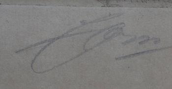 ANDERS ZORN, etsning, signerad.