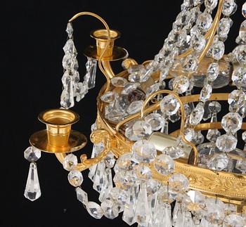 LJUSKRONA, gustaviansk stil, 1900-talets andra hälft. H 60.