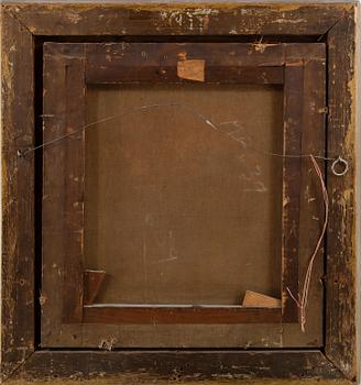 OKÄND KONSTNÄR, olja på duk, osignerad, 1800-tal.