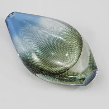 VAS, glas, "Kraka", Sven Palmqvist, Orrefors, 1900-talets andra hälft.