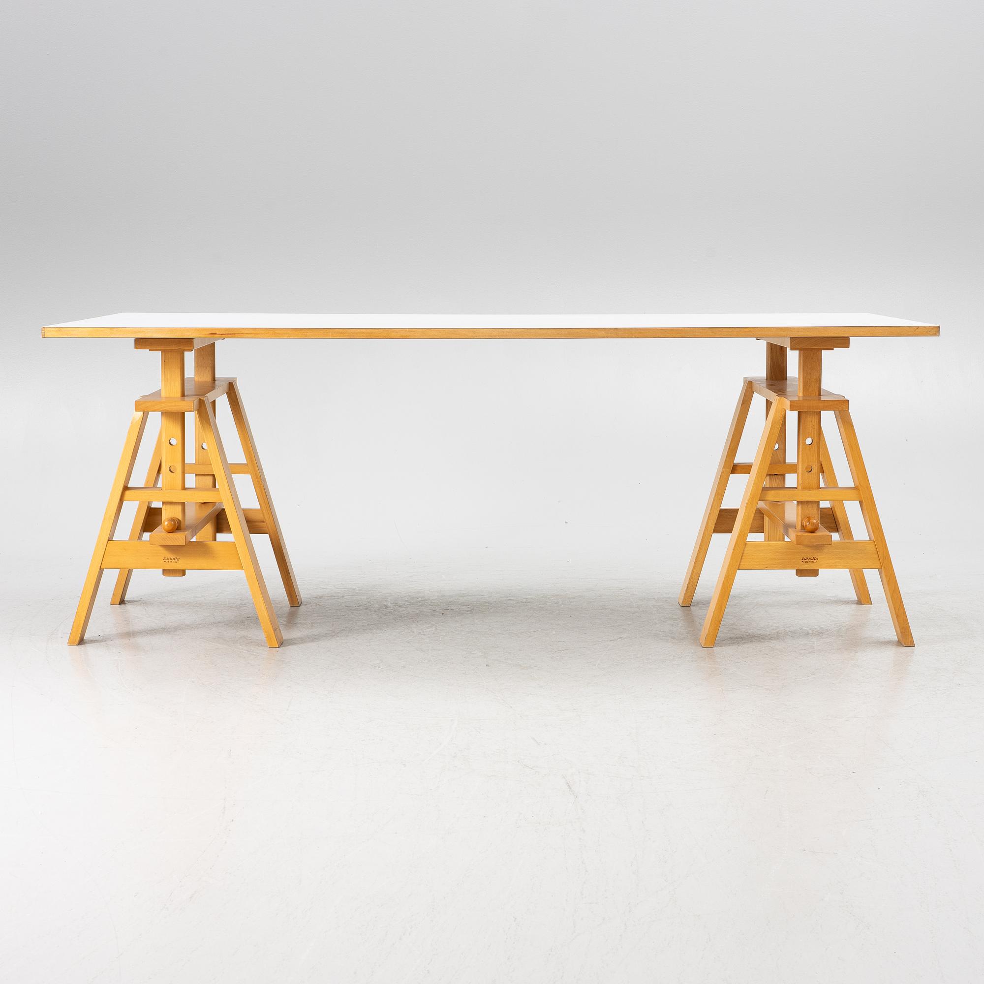 Achille Castiglioni, a table, "Leonardo", Zanotta, Italy, designed in 1969.