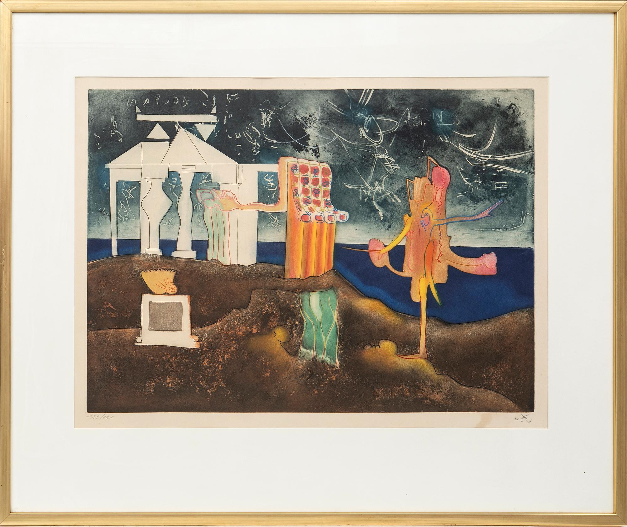 Roberto Matta, Ur "L'Arc Obscure des Heures".