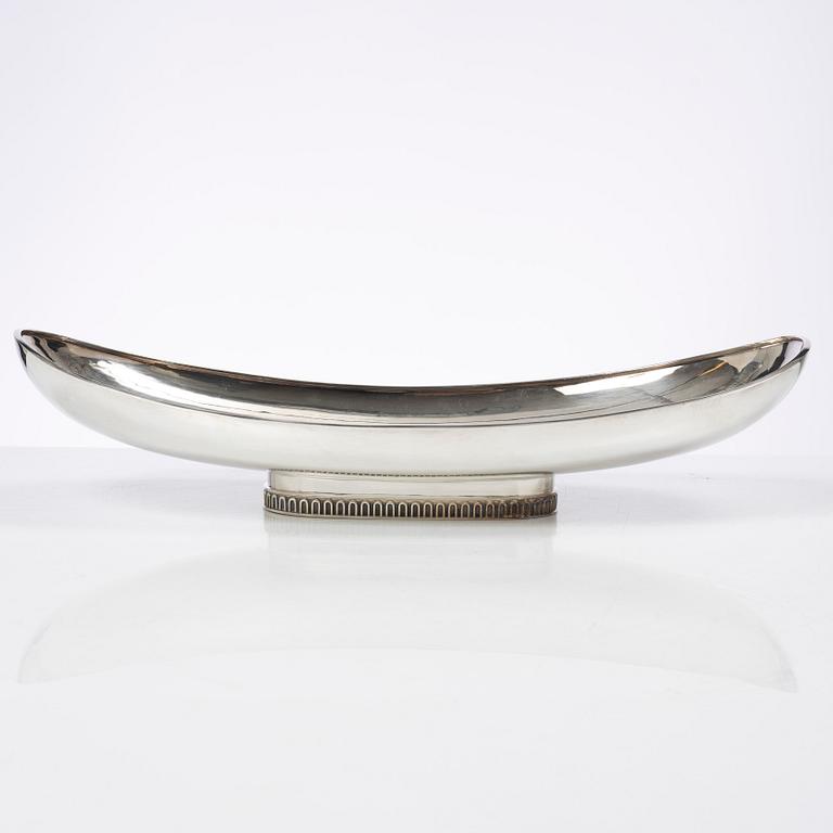 A sterling silver bowl, Swedish import mark, 20th century.