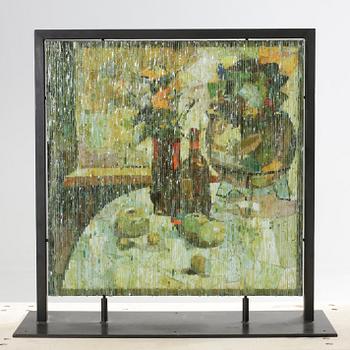 OKÄND KONSTNÄR, installation, glas, Signerad Alexander Kyleev.