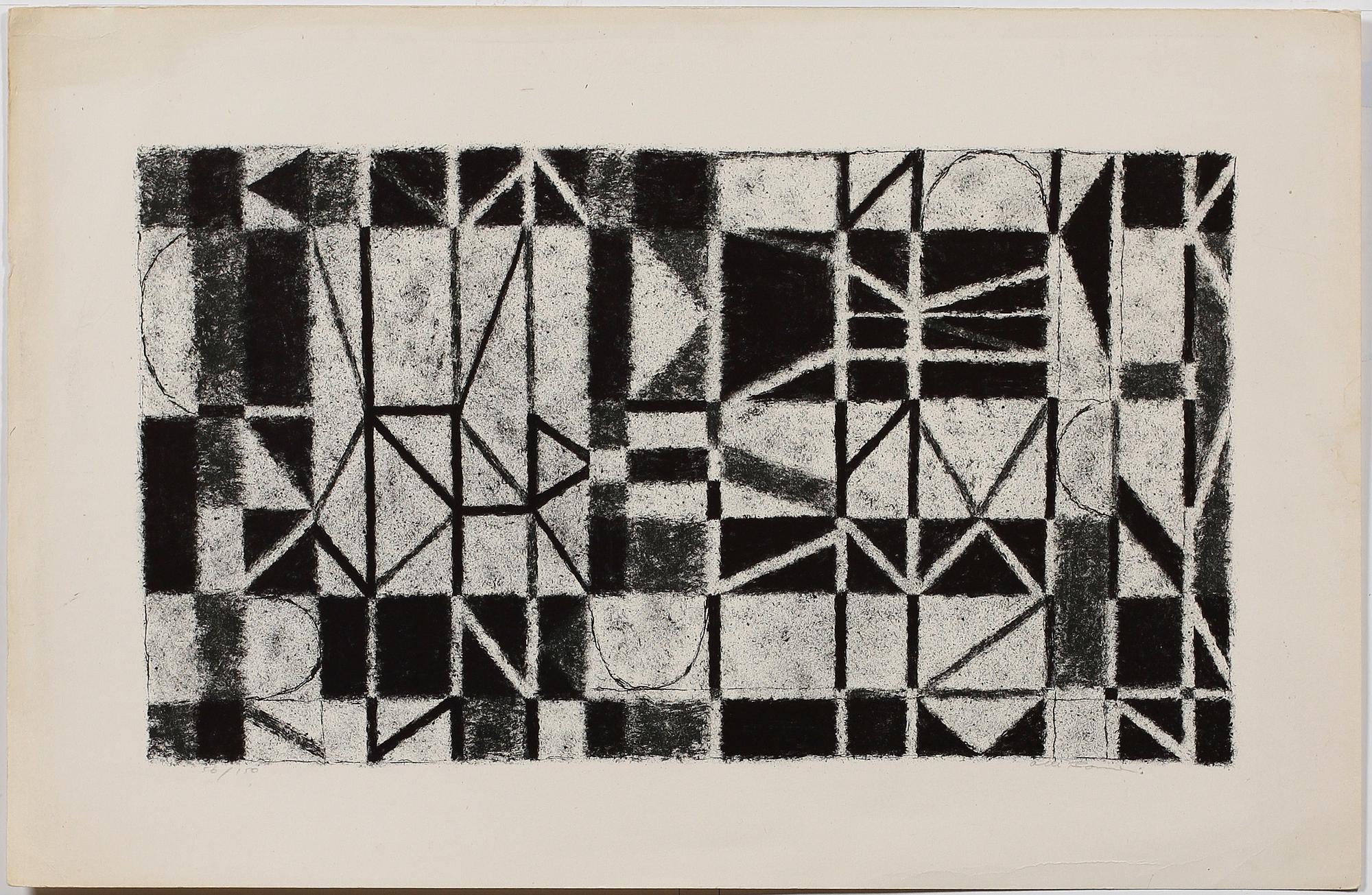 OLLE BONNIÉR, litografier, 5 st, sign och numr.