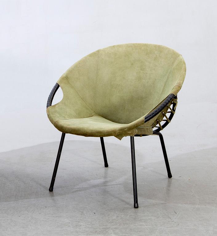 Lusch Erzeugnis, fåtölj, "Baloon", Lusch & Co, 1960-tal.