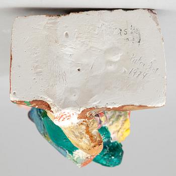 TOMMY ÖSTMAR, sculpture in painted plaster signed and numbered 1/5 dated 1974.