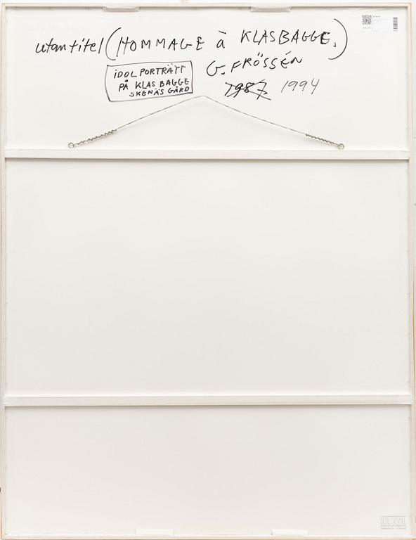 Gunnar Frössen. "Utan titel" (Hommage à Klas Bagge).