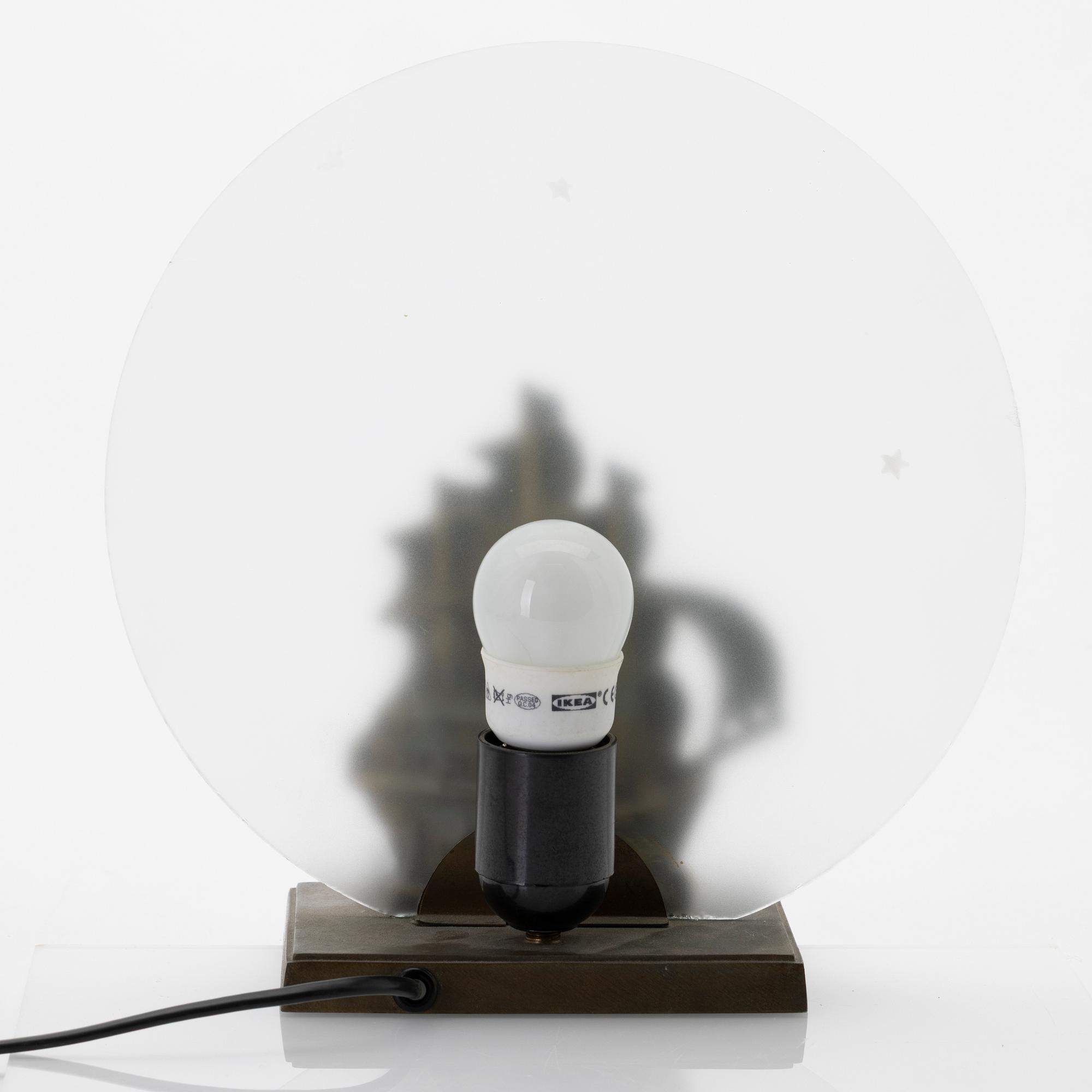 Table lamp, Art Deco, Stjärnmetall, first half of the 20th century.