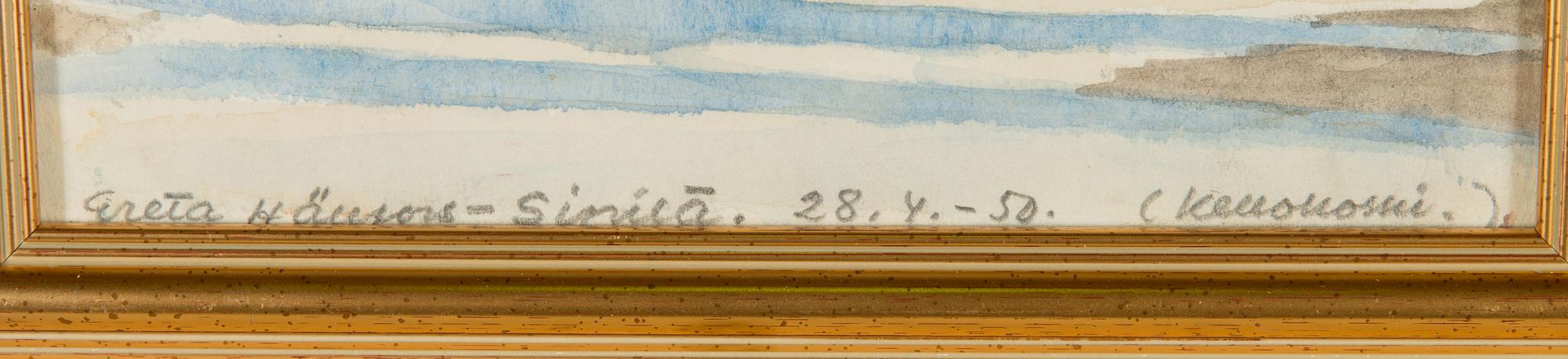 Greta Hällfors-Sipilä, Varhainen kevät.