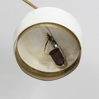 A mid-20th century floor lamp, possibly prototype, Aarne Ervi Architect's office, manufacturer Taito.