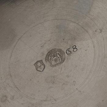 A pewter bowl by Anna Petrus, Firma Svenskt Tenn, 1929.