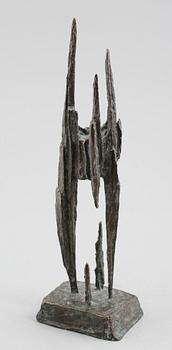 FOLKE TRUEDSSON, skulptur, brons, signerad.