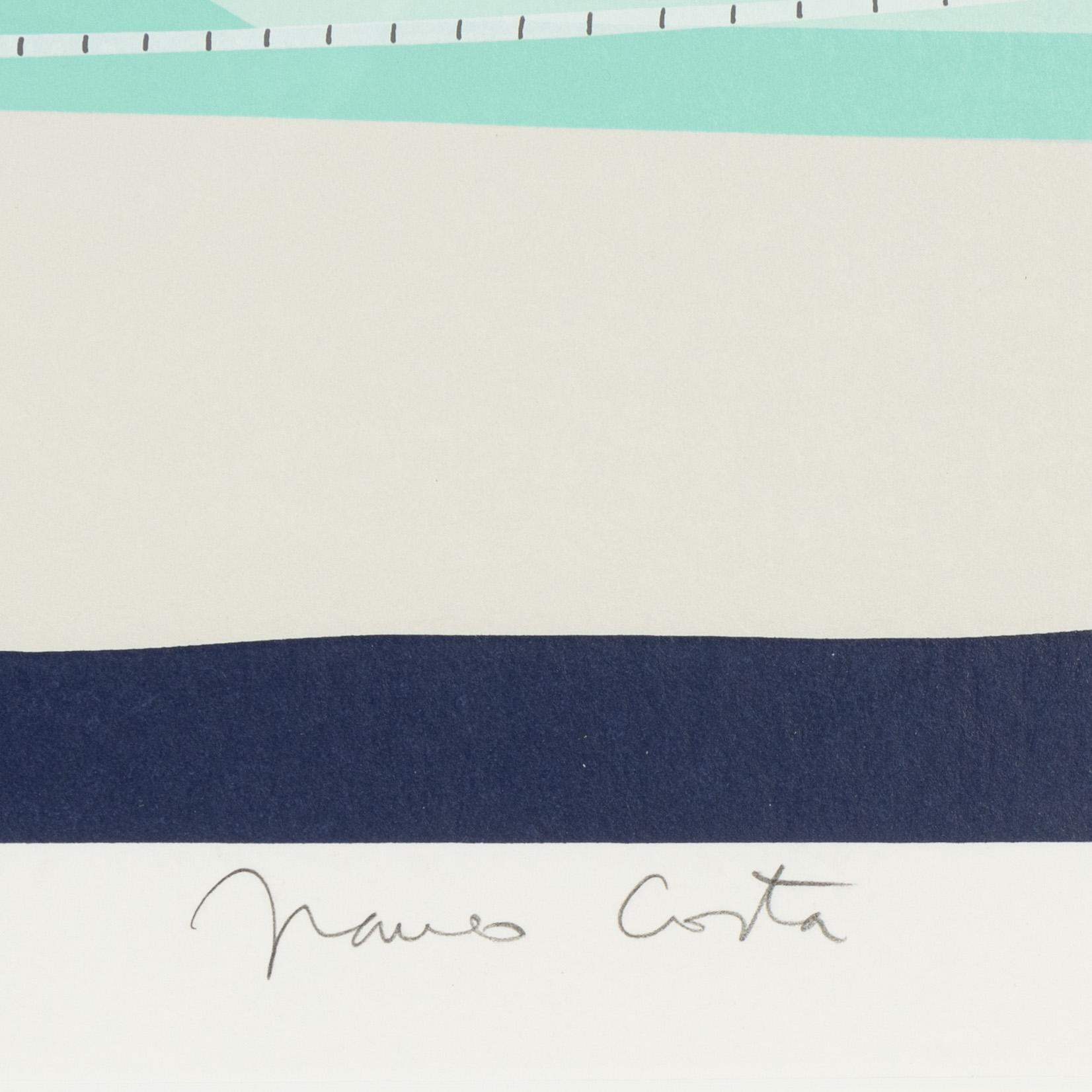 Franco Costa, färgserigrafi, signerad 229/250.