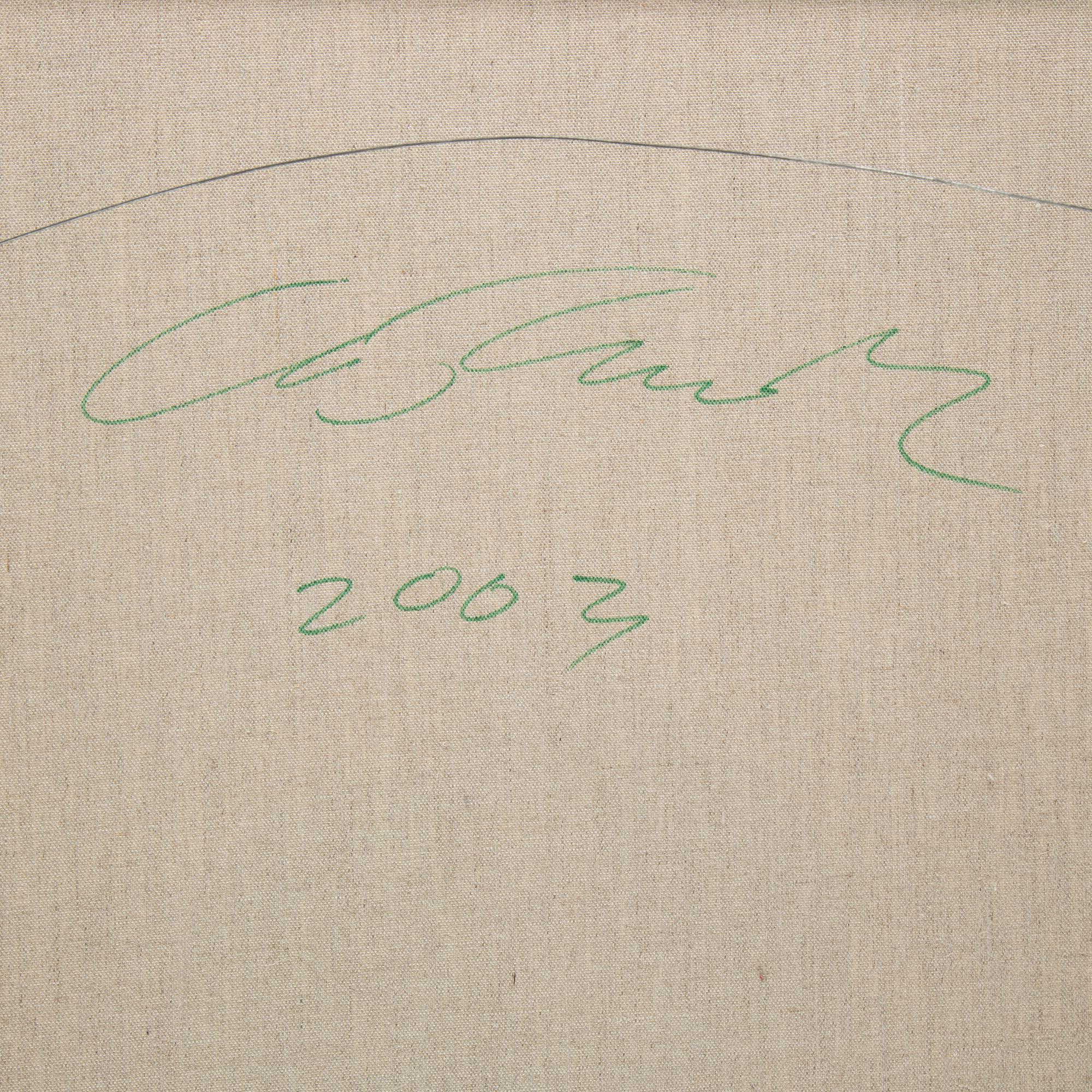 CHRISTIAN SCHMIDT-RASMUSSEN, akryl på duk, signerad Christian Schmidt-Rasmussen och daterad 2003 a tergo.