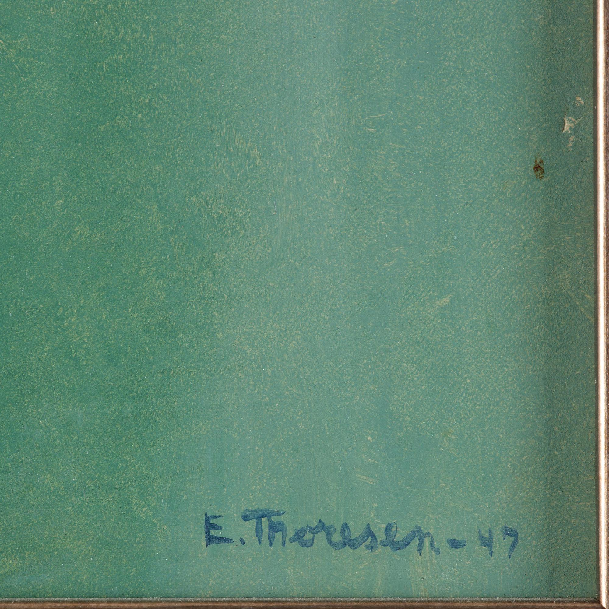 Elsa Thoresen, Surrealist composition.