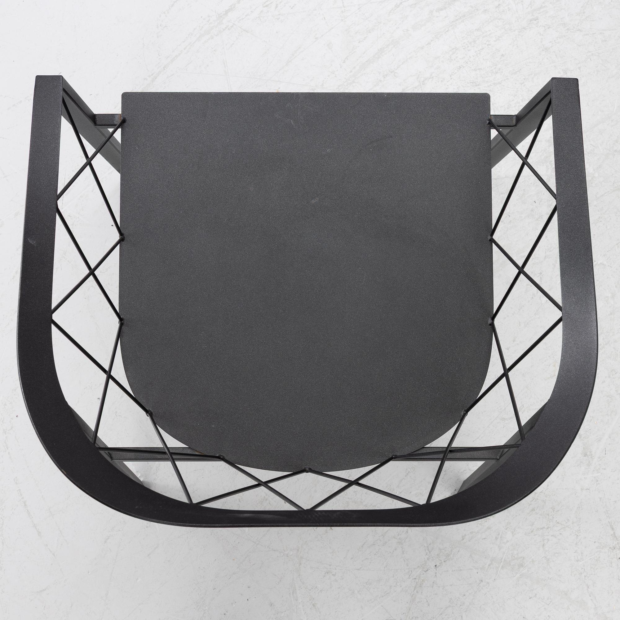 Ida L. Hildebrand, armchair, “My Chair Net”, Friends & Founders, contemporary.
