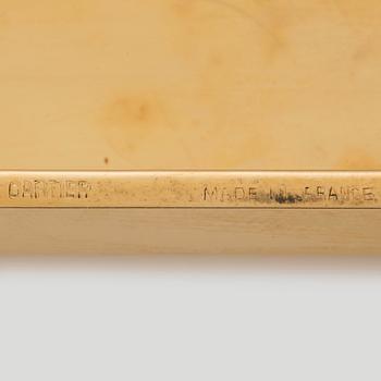 Cigarettetui Cartier 18K guld med safirer.