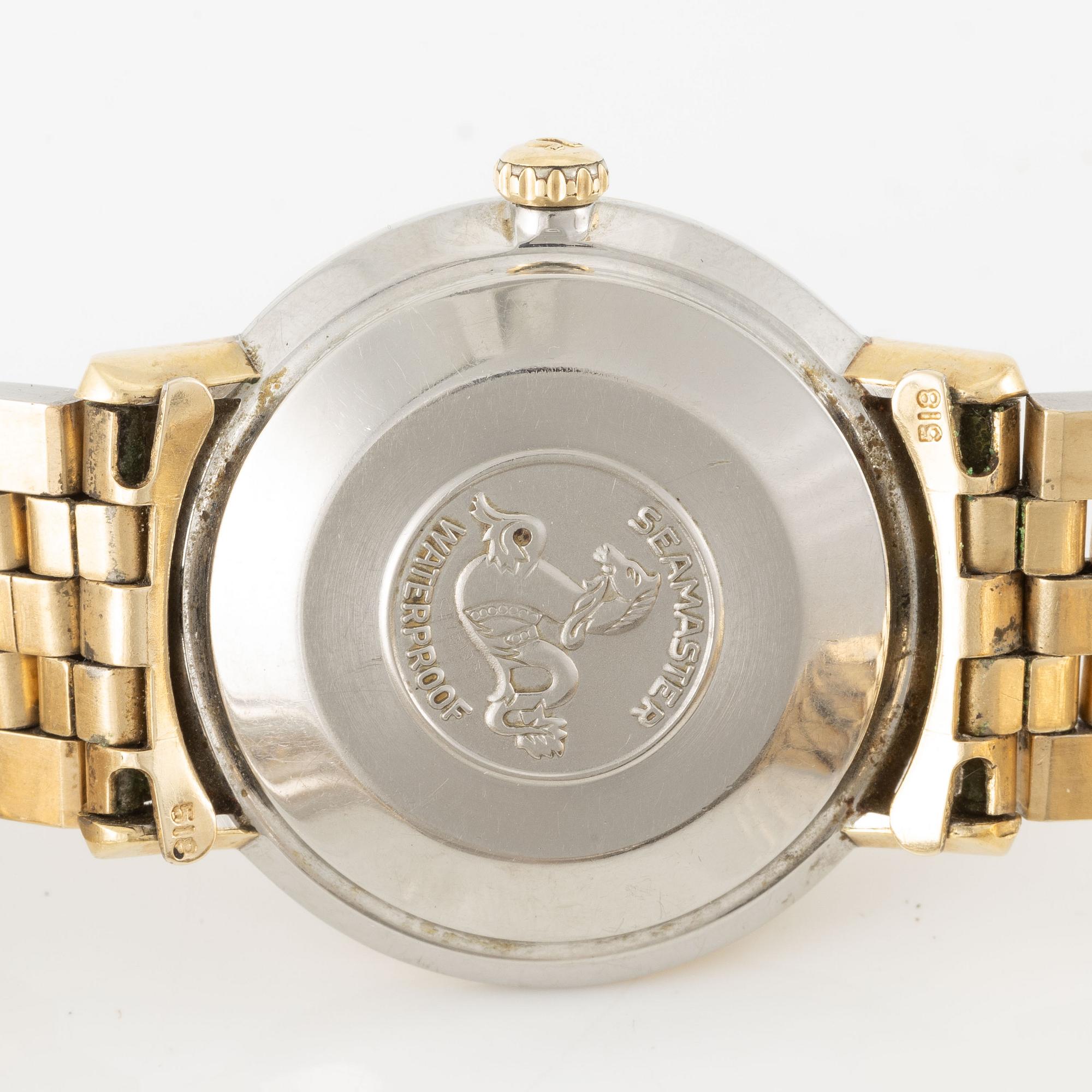 Omega, Seamaster, De Ville, armbandsur, 34 mm.