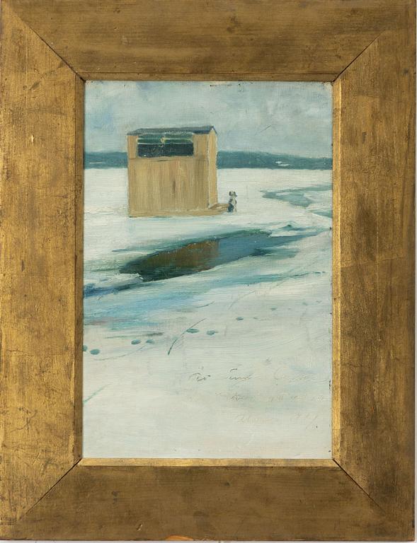 Victor Westerholm, Winter Day, Åland.