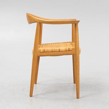 Hans J. Wegner, karmstol, "The Chair", modell JH501, Johannes Hansen, Danmark.