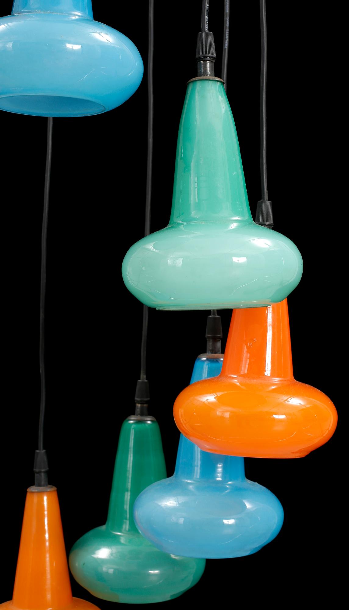 TAKLAMPA, troligen Italien, 1960-tal.