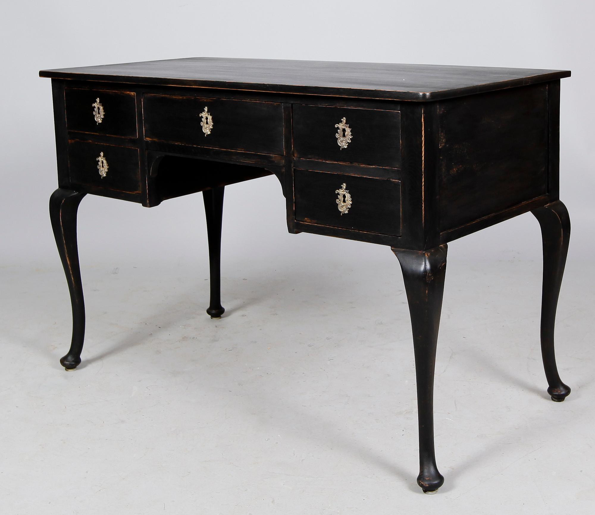 SKRIVBORD, rokokostil, 1900-tal.